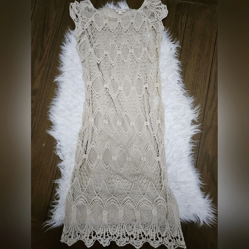 Pinky Lace Top in Cream